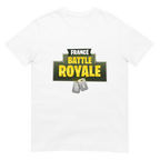 white France Battle Royale t-shirt front, dark humor graphic tee