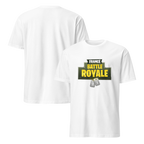 white France Battle Royale t-shirt front and back, dark humor graphic tee
